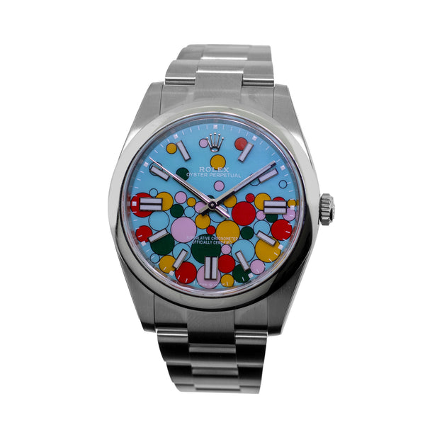 Rolex Oyster Perpetual 41 mm Stainless Steel Celebration Index