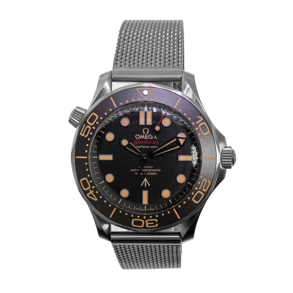 Omega Seamaster Diver 300m 007 Edition 42mm Titanium Brown Index