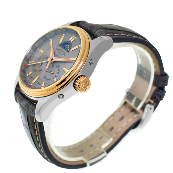 Armand Nicolet M02 Complete Calendar 43mm Stainless Steel and Rose
