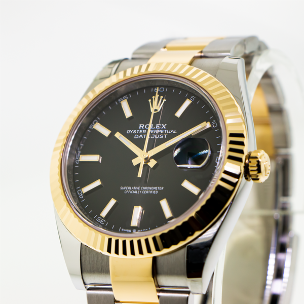 Rolex oyster perpetual datejust 2025 41 black