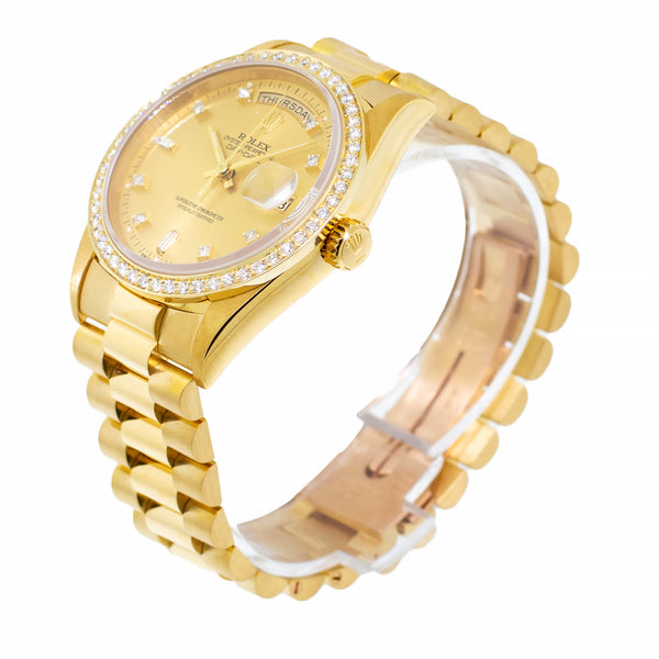 ほんだChampagne Rolex Day-Date President 18238 Champagne 36mm Factory