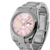 Rolex Datejust 36mm Stainless Steel Pink Index Dial & Smooth Bezel 116200-Da Vinci Fine Jewelry