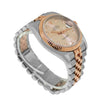 Rolex Datejust 36mm Everose Gold & Steel Pink Diamond Dial and Fluted Bezel 116231-Da Vinci Fine Jewelry