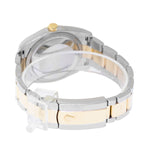 Rolex Datejust 36mm Yellow Gold & Steel Black Jubilee Roman Dial Fluted Bezel 116233-Da Vinci Fine Jewelry