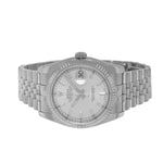 Rolex Datejust 36mm White Gold & Steel Silver Index Dial & Fluted Bezel 116234-Da Vinci Fine Jewelry