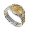 Rolex Datejust 36mm Yellow Gold & Steel Champagne Diamond Dial Diamond Bezel 116243-Da Vinci Fine Jewelry