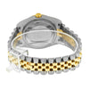 Rolex Datejust 36mm Yellow Gold & Steel Mother of Pearl Diamond Dial Diamond Bezel 116243-Da Vinci Fine Jewelry