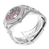 Rolex Datejust 36mm White Gold & Steel Tahitian MOP Diamond Dial & Diamond Bezel 116244-Da Vinci Fine Jewelry