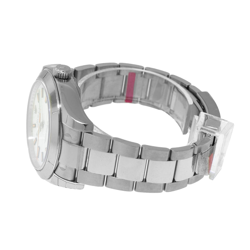 Rolex Milgauss 40mm New Old Stock Stainless Steel White Dial 116400-Da Vinci Fine Jewelry