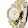 Rolex Daytona 40mm Yellow Gold and Steel White Index Dial & Gold Bezel 116503-Da Vinci Fine Jewelry