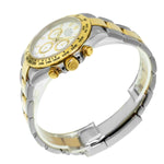 Rolex Daytona 40mm Yellow Gold and Steel White Index Dial & Gold Bezel 116503-Da Vinci Fine Jewelry