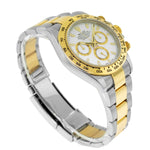 Rolex Daytona 40mm Yellow Gold and Steel White Index Dial & Gold Bezel 116503-Da Vinci Fine Jewelry