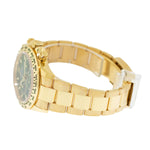 Rolex Daytona 40mm Yellow Gold "John Mayer" Green Index Dial & Gold Bezel 116508-Da Vinci Fine Jewelry