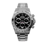 Rolex Daytona New Old Stock 40mm Stainless Steel Black Dial & Steel Bezel 116520-Da Vinci Fine Jewelry