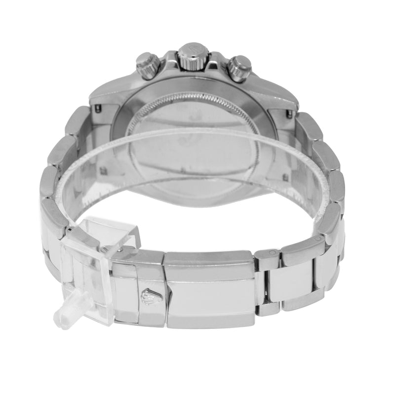 Rolex Daytona 40mm Stainless Steel Black Dial & Steel Bezel 116520-Da Vinci Fine Jewelry