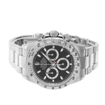 Rolex Daytona 40mm Stainless Steel Black Dial & Steel Bezel 116520-Da Vinci Fine Jewelry