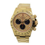 Rolex Daytona 40mm 18K Yellow Gold Champagne Paul Newman Dial & Yellow Gold Bezel 116528-Da Vinci Fine Jewelry