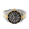 Rolex Submariner New Old Stock 40mm Yellow Gold & Steel Black Dial & Black Bezel 116613-Da Vinci Fine Jewelry
