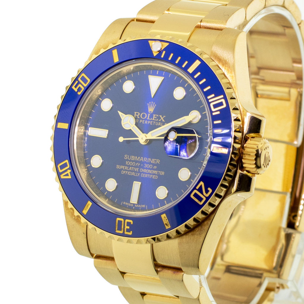 Rolex Submariner Date Blue Dial & Blue Bezel 116618 | Da Vinci