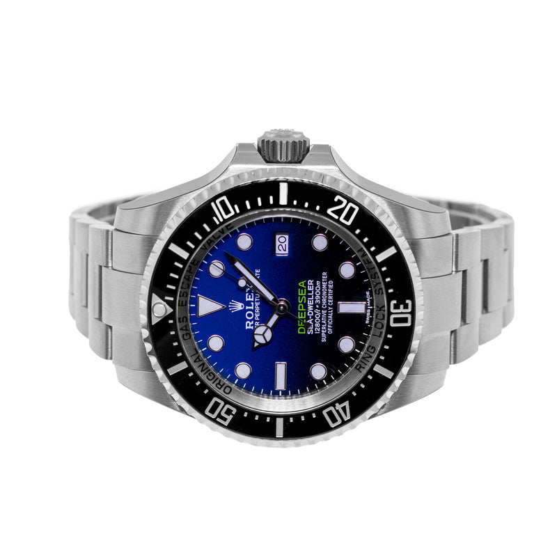 Rolex DEEPSEA Sea-dweller Deepsea 44mm D-blue James Cameron Dial 116660-Da Vinci Fine Jewelry