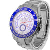 Rolex Yacht-Master II New Old Stock 44mm Stainless Steel Matte White Dial & Blue Bezel 116680-Da Vinci Fine Jewelry