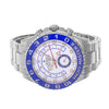 Rolex Yacht-Master II New Old Stock 44mm Stainless Steel Matte White Dial & Blue Bezel 116680-Da Vinci Fine Jewelry