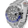 Rolex GMT-Master II "Batman" New Old Stock 40mm Stainless Steel Black & Blue Bezel 116710-Da Vinci Fine Jewelry