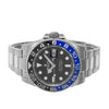 Rolex GMT-Master II "Batman" New Old Stock 40mm Stainless Steel Black & Blue Bezel 116710 Green Rolex Card 2018-Da Vinci Fine Jewelry