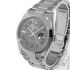 Rolex Datejust 36mm Stainless Steel Wimbledon Dial & Smooth Bezel 126200-Da Vinci Fine Jewelry