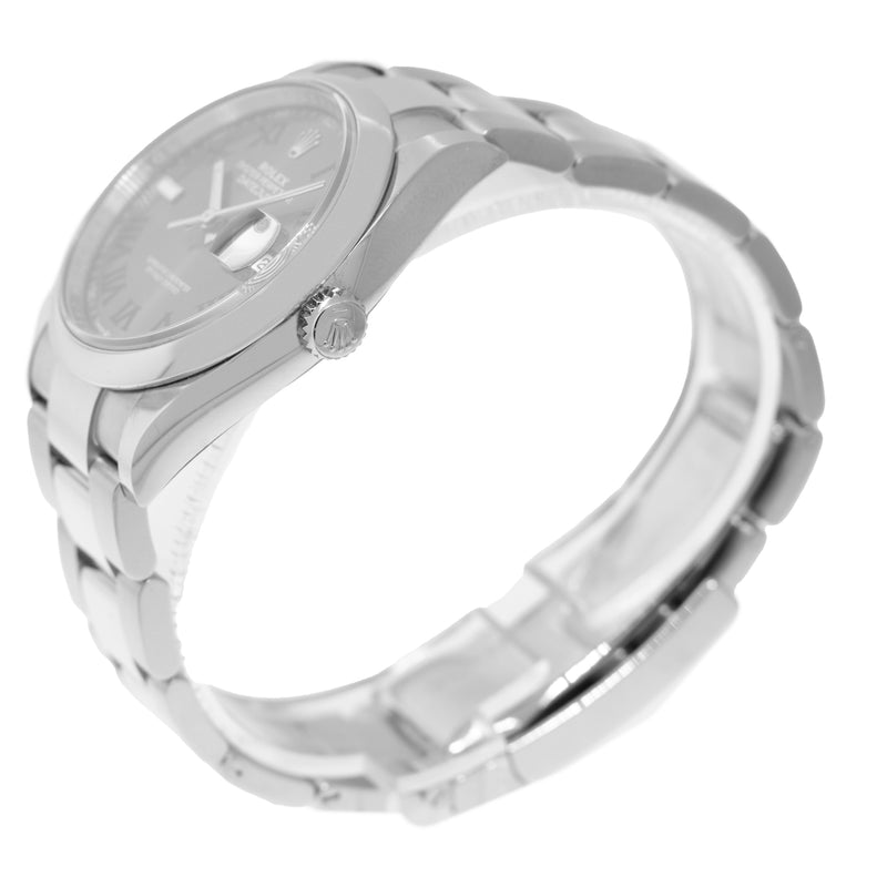 Rolex Datejust 36mm Stainless Steel Wimbledon Dial & Smooth Bezel 126200-Da Vinci Fine Jewelry