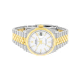 Rolex Datejust 36mm Yellow Gold & Steel White Index & Fluted Bezel 126233-Da Vinci Fine Jewelry