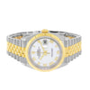 Rolex Datejust 36mm Yellow Gold & Steel White Roman & Fluted Bezel 126233