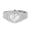 Rolex Datejust 36mm White Gold & Steel Silver Roman Dial Fluted Bezel 126234-Da Vinci Fine Jewelry