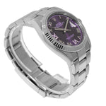Rolex Datejust 36mm White Gold & Steel Purple Roman Dial Fluted Bezel 126234-Da Vinci Fine Jewelry