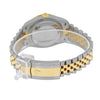 Rolex Datejust 36mm Yellow Gold & Steel Silver Roman Dial & Diamond Bezel 126283RBR-Da Vinci Fine Jewelry