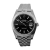 Rolex Datejust II 41mm Stainless Steel Black Index Dial & Smooth Bezel 126300-Da Vinci Fine Jewelry