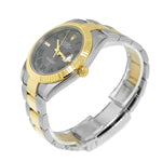 Rolex Datejust 41mm Yellow Gold & Stainless Steel Wimbledon Dial & Fluted Bezel 126333-Da Vinci Fine Jewelry