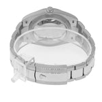 Rolex Datejust II 41mm Stainless Steel Rhodium Index Dial 18K White Gold Fluted Bezel 126334-Da Vinci Fine Jewelry