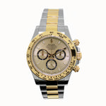 Rolex Daytona 40mm Yellow Gold and Steel Champagne Index Dial & Gold Bezel 126503-Da Vinci Fine Jewelry