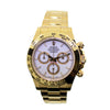 Rolex Daytona 40mm Yellow Gold White Index Dial & Gold Bezel 126508-Da Vinci Fine Jewelry