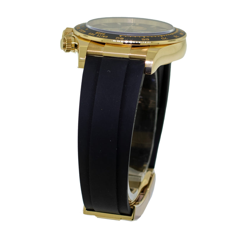 Rolex Daytona 40mm Yellow Gold Black Dial & Black Bezel "Paul Newman" 126518-Da Vinci Fine Jewelry