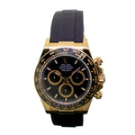 Rolex Daytona 40mm Yellow Gold Black Dial & Black Bezel 126518-Da Vinci Fine Jewelry