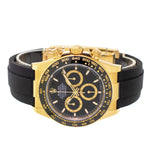 Rolex Daytona 40mm Yellow Gold Black Dial & Black Bezel 126518-Da Vinci Fine Jewelry