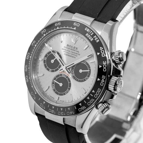 Rolex Daytona 40mm 18K White Gold Slate Dial & Black Bezel 126519-Da Vinci Fine Jewelry