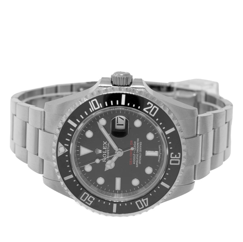 Rolex Sea-Dweller New Old Stock 43mm Stainless Steel Black Dial & Black Bezel 126600-Da Vinci Fine Jewelry