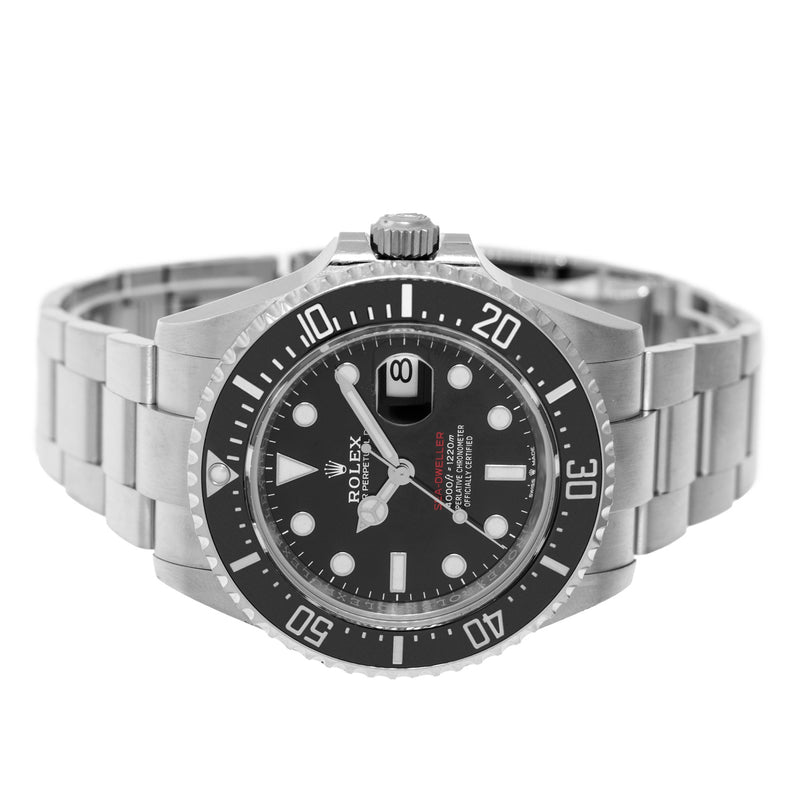 Rolex Sea-Dweller 43mm Stainless Steel Black Dial & Black Bezel 126600 - 2022-Da Vinci Fine Jewelry