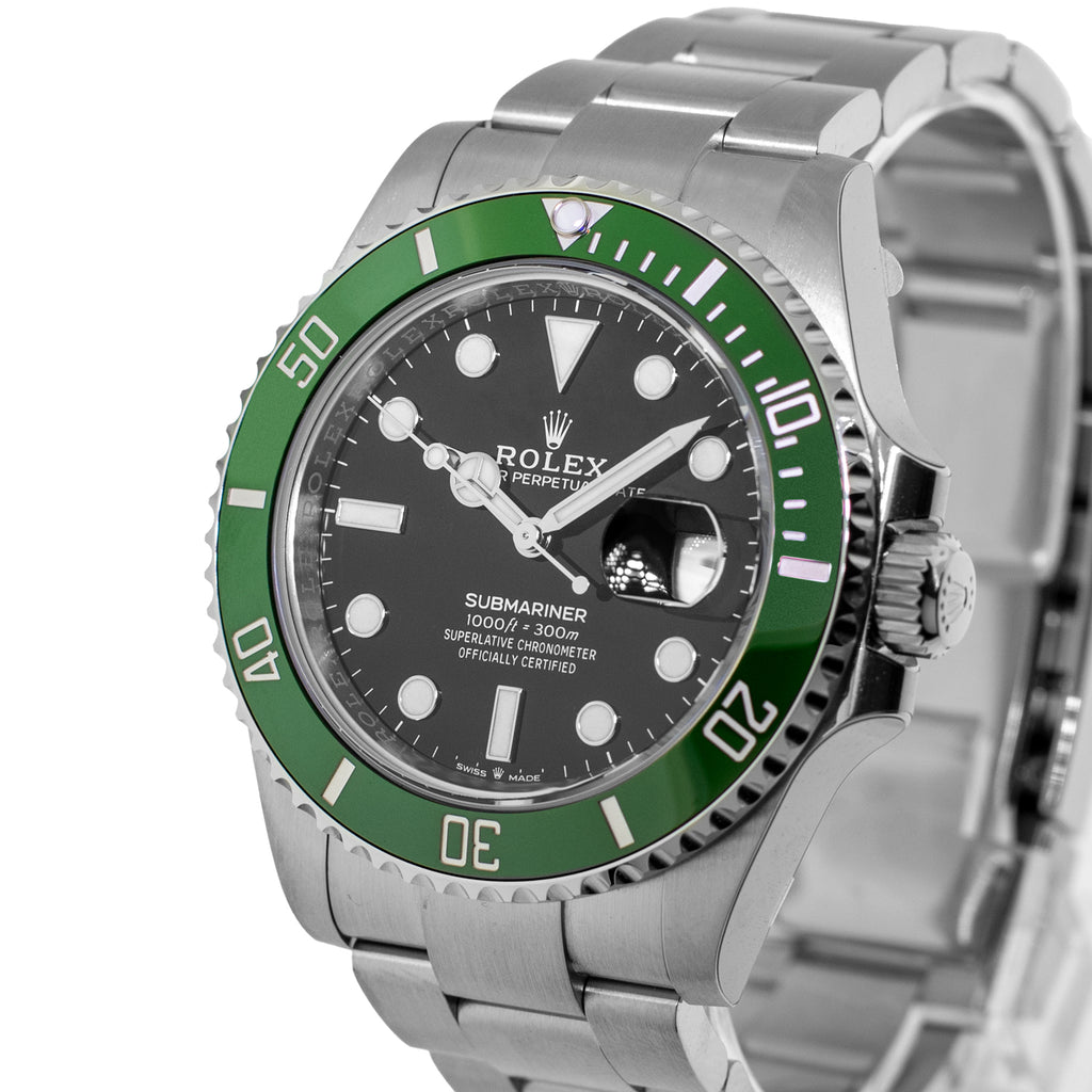 ROLEX SUBMARINER トラベルクロック グリーン Rolex Submariner Stainless Steel 