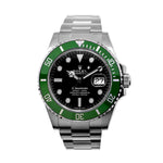 Rolex Submariner "Green Kermit" MK2 41mm Steel Black Dial Green Bezel 126610LV-Da Vinci Fine Jewelry