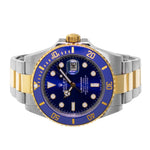 Rolex Submariner Date 41mm Yellow Gold & Steel Blue Dial & Blue Bezel 126613LB-Da Vinci Fine Jewelry