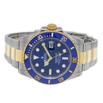 Rolex Submariner Date 41mm Yellow Gold & Steel Blue Dial & Blue Bezel 126613LB-Da Vinci Fine Jewelry